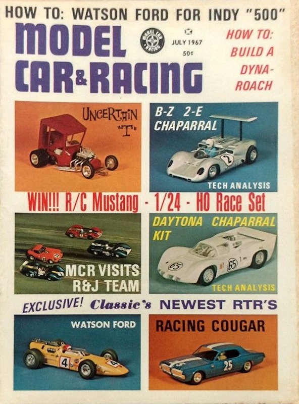 model car racing mag